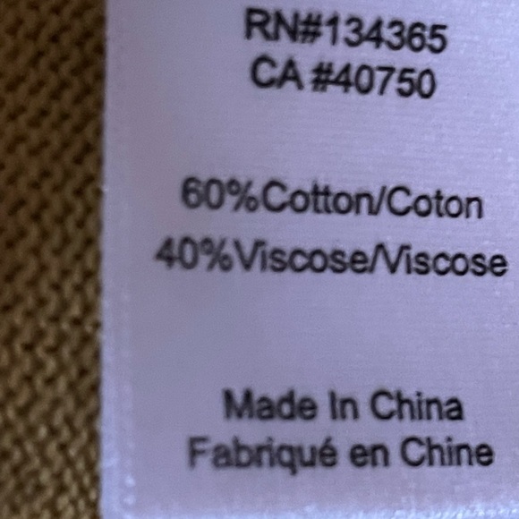 Marla Wynne Yellow Knit Wrist Length Sleeve Sweater with Detachable Scarf SZ: L - Picture 10 of 13